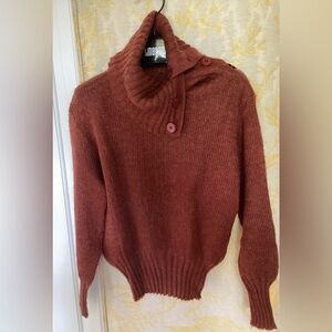 Vintage Anne Klein Mohair button-neck Sweater